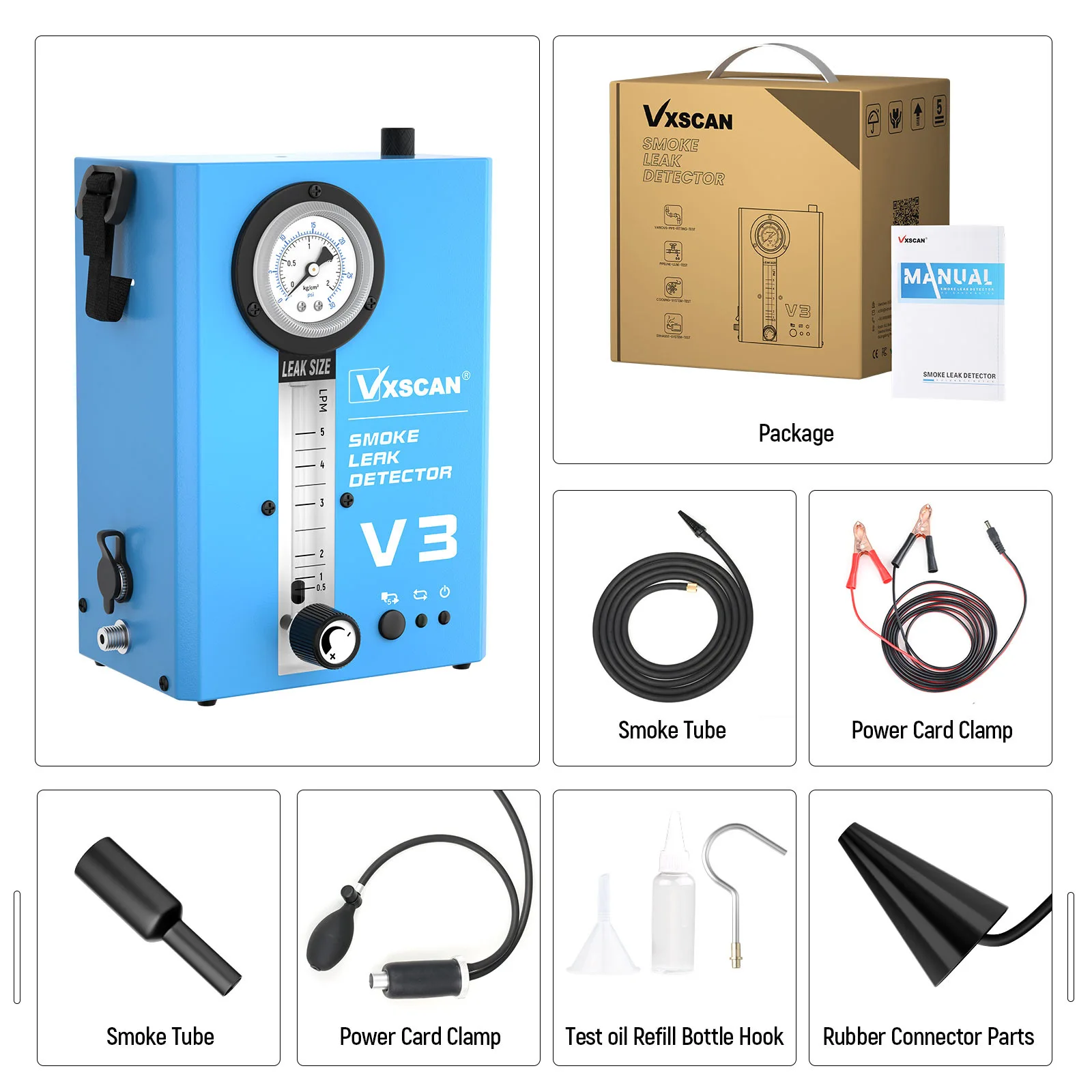 

VXSCAN V3 smoke alarm smoke detector