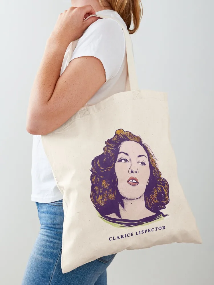 Clarice Lispector Tote Bag сумка для покупок на тележке холщовые сумки Canvas