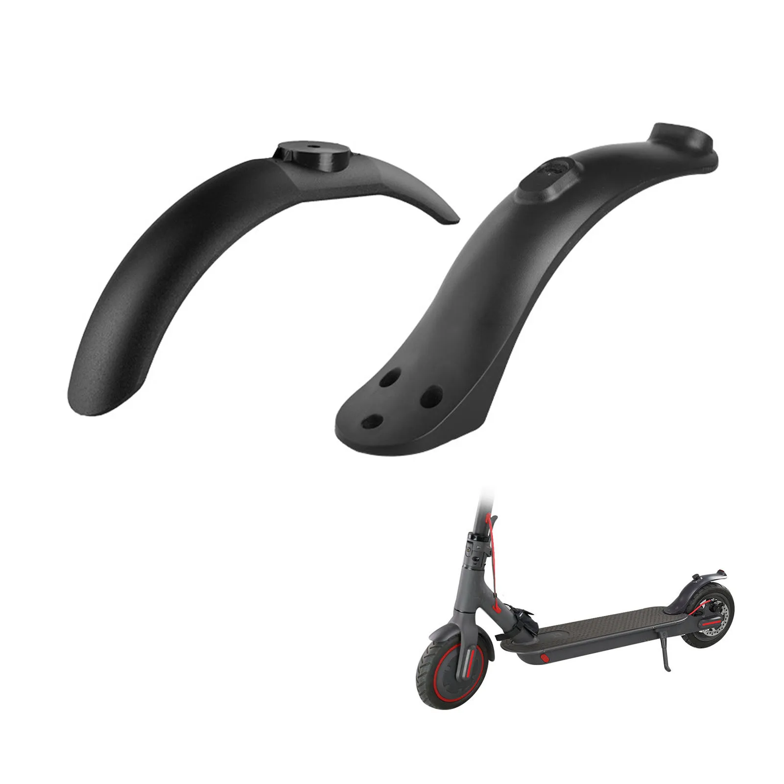 

Electric Scooter Rear Fender Scooter Mudguard Electric Scooter Tire Splash Fender Skateboard Scooter Repair Replacements Kit