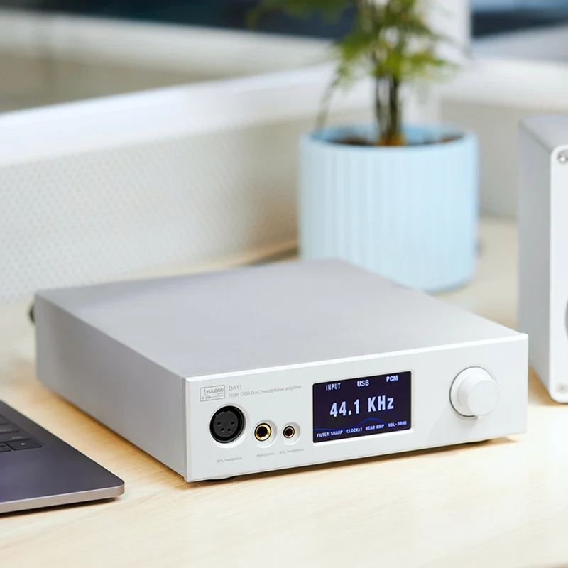 YuLong DA11 ES9038PRO DSD512 DAC 768 кГц декодирование усилитель предусилитель Настольный