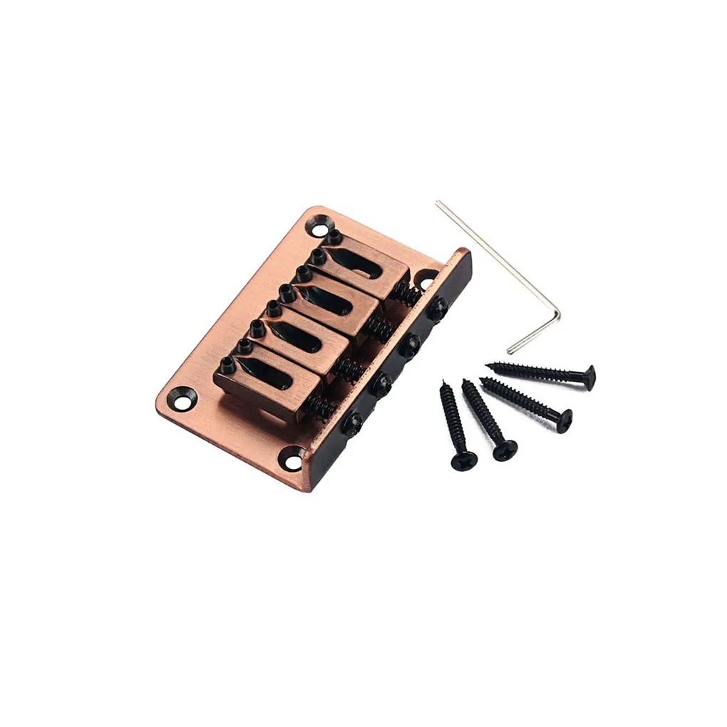 

Saddle Bridge Replacement Antique Replace Fittings Music Instrument Fixed Hardtail Accessories 4 String Tailpiece