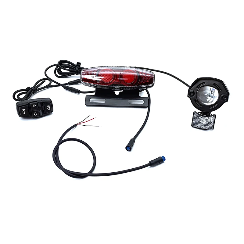 

Ebike Electric Bicycle Light Set 24V 36V 48V 60V BAFANG KUNTENG JULET Steering Brake Light