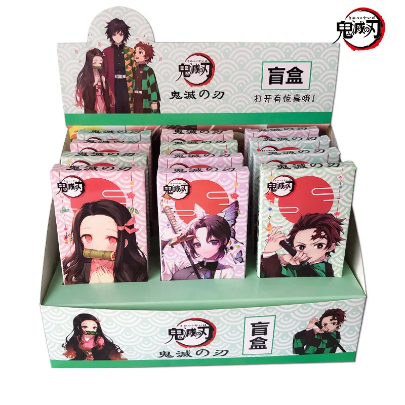 

Mysterious Box Anime Demon Slayer Surprise Blind Box Figure No Yaiba Tanjirou Acrylic Stand Kawaii Decor Ornament Random Style