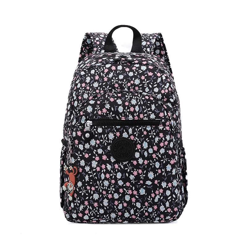 TEGAOTE высококачественный нейлоновый Модный повседневный рюкзак с цветочным
