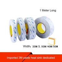 1 pcs 3m 9448a double sided adhesive 3m paste adhesive 1 meter long 22 545cm wide imported 3m paste heat sink dedicated