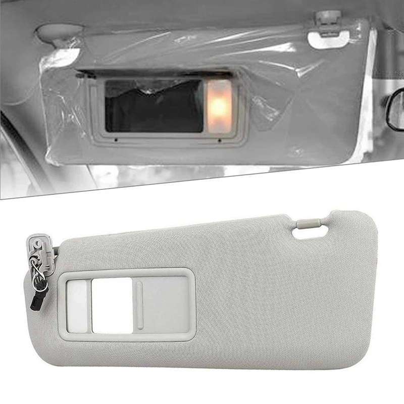 

Gray Left Driver Sun Visor for Mazda CX-9 CX9 2010-2015 TDY1-69-320