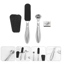 1 set of nail file cutter stainless trimmer pedicure cutter calluses remover for female salon