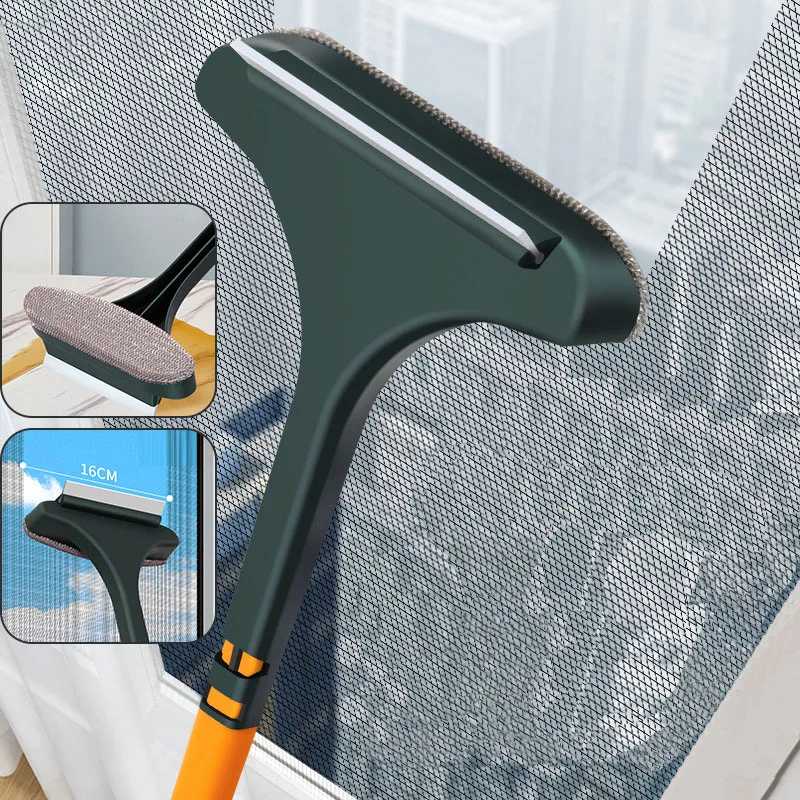 

Multifunctional Windows Glasses Screen Cleaning Brush Washer Window Car Glass Dust Washing Scraper for Household Cleaner Tool