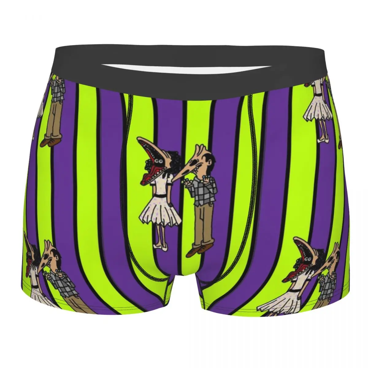 

Мужское нижнее белье от Beetlejuice, сексуальные трусы-боксеры с принтом персонализированного фильма «ужасы» Тим Кеннеди, трусы