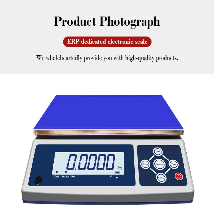 Цифровые настольные весы KHW-(C2) высокоточные электронные со встроенным