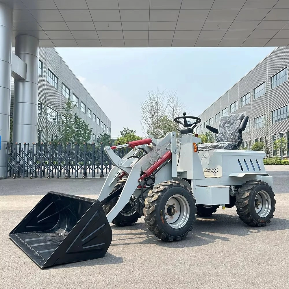 Электрический мини-погрузчик на аккумуляторе, китайский, 4WD, с сиденьем для оператора, для сада, с навесным оборудованием (art.: 3920dbb85ee18) - 3920dbb85ee18