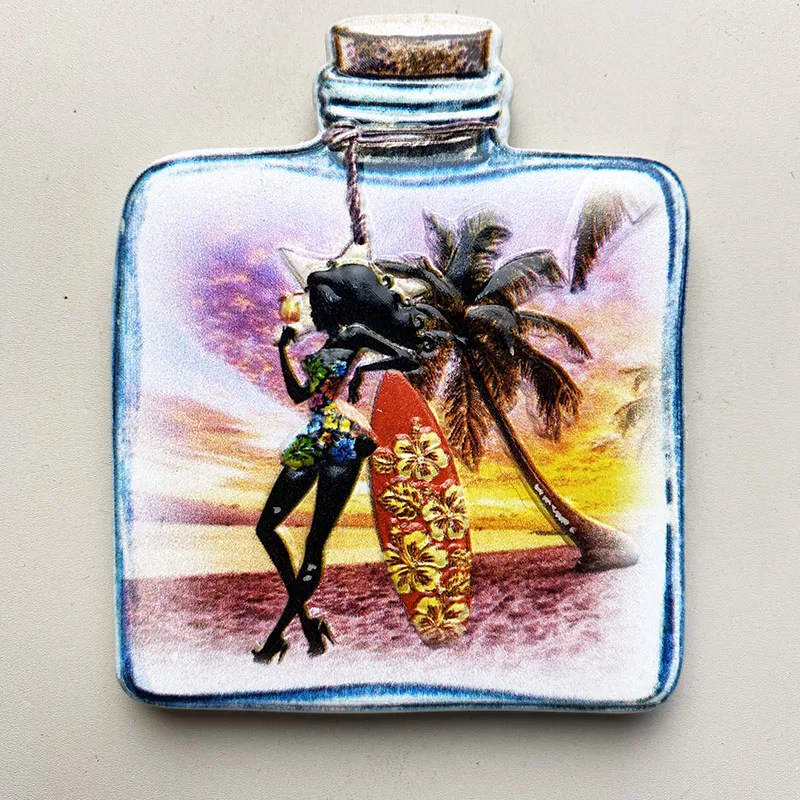 Мальта креативная Дрифт бутылка сувениры для путешествий домашний Декор 3D