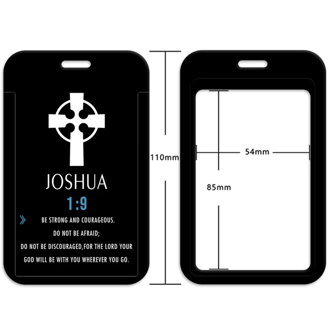 Ремешок со слоганом для ключей чехол удостоверения личности держатель бейджа