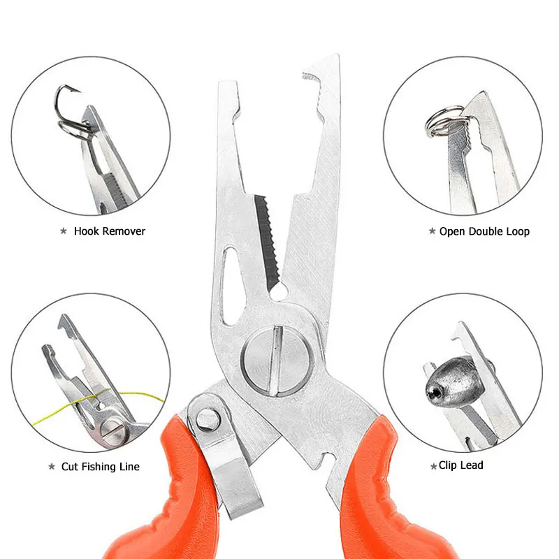 Купи Fishing Pliers Multifunction Fishing Tools Fish Line Cutter Scissors Fishing Stainless Steel Supplies за 263 рублей в магазине AliExpress