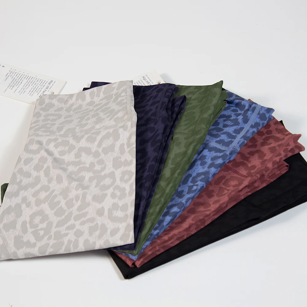 Leopard Leggings Leopard Print Butt Lift Fitness Women Sport Pants Tight Fit Athletic High-rise Align Buttery Soft Leggings