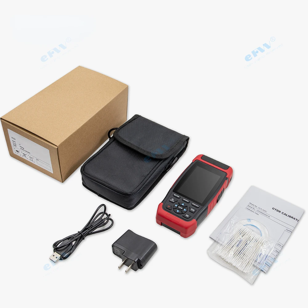 Умный волоконно-оптический рефлектометр FTTH 1310 нм Мини OTDR 8 функций VFL OPM OLS карта