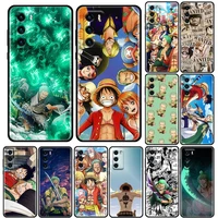 one piece anime silicone phone case for huawei p30 p40 p20 p10 lite p50 pro p smart z 2019 soft back cover zoro luffy hot coque