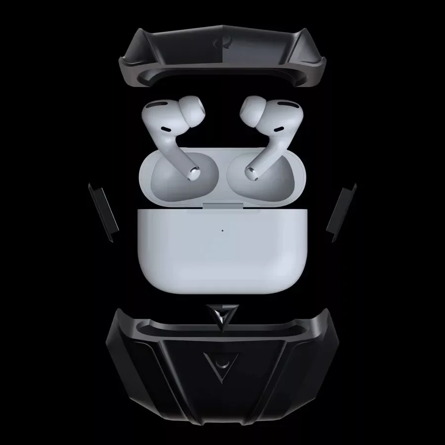 

For Airpods ProLuxury Steel Anti-fall Cover Cases Shockproof Protective Wireless Headphones Cover For Apple AirPods 3 Earphone20