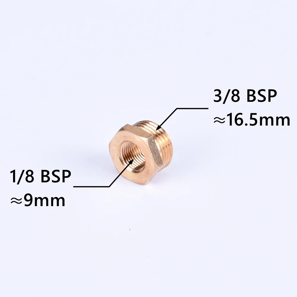 

Медный редукторный фитинг 1/8 1/4 3/8 1/2 3/4 F to M