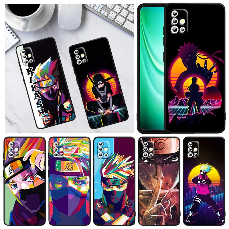

Fashion Kakashi Naruto For Samsung A73 A53 A33 A03S A22 A72 A52 A32 A02 S A12 A42 A51 A91 A81 A71 A41 A32 A21 Phone Case