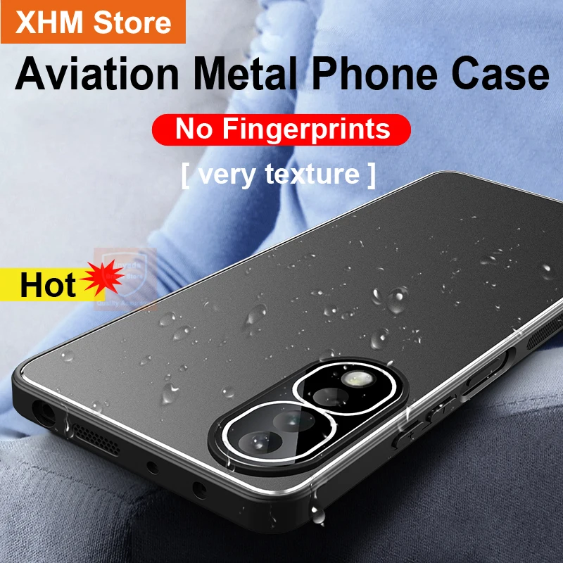 

Матовый металлический чехол для Huawei Nova 9 10 Pro Nova9, чехол для Honor 50 60 70 80 Pro Plus, задняя крышка, защитный бампер, пленка для объектива