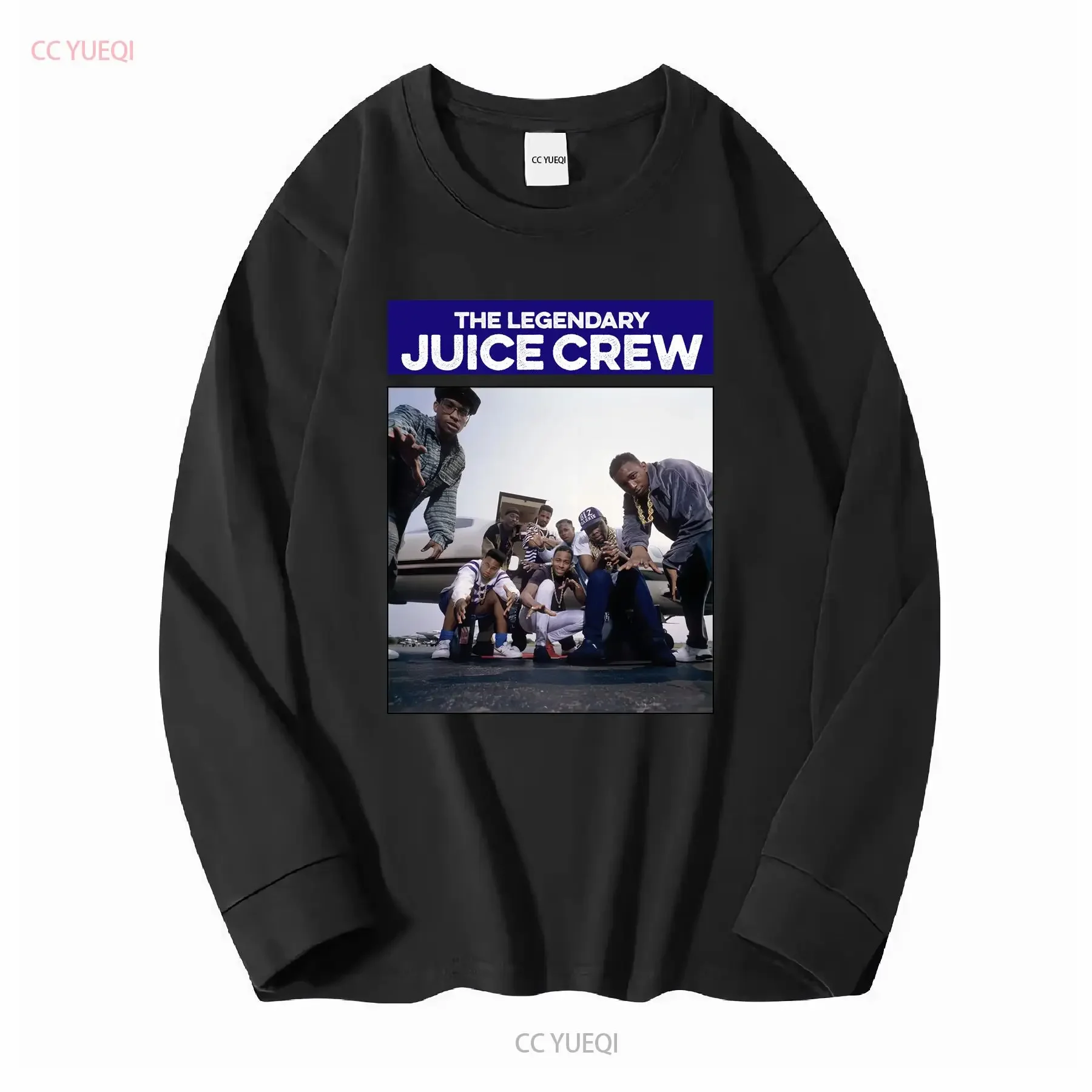 Фото Vintage Juice Crew T Shirt Size S M L XL 2XL vintage Washed Breathable Stretched fashion Slightly Top For Everyday Wear Casual №3