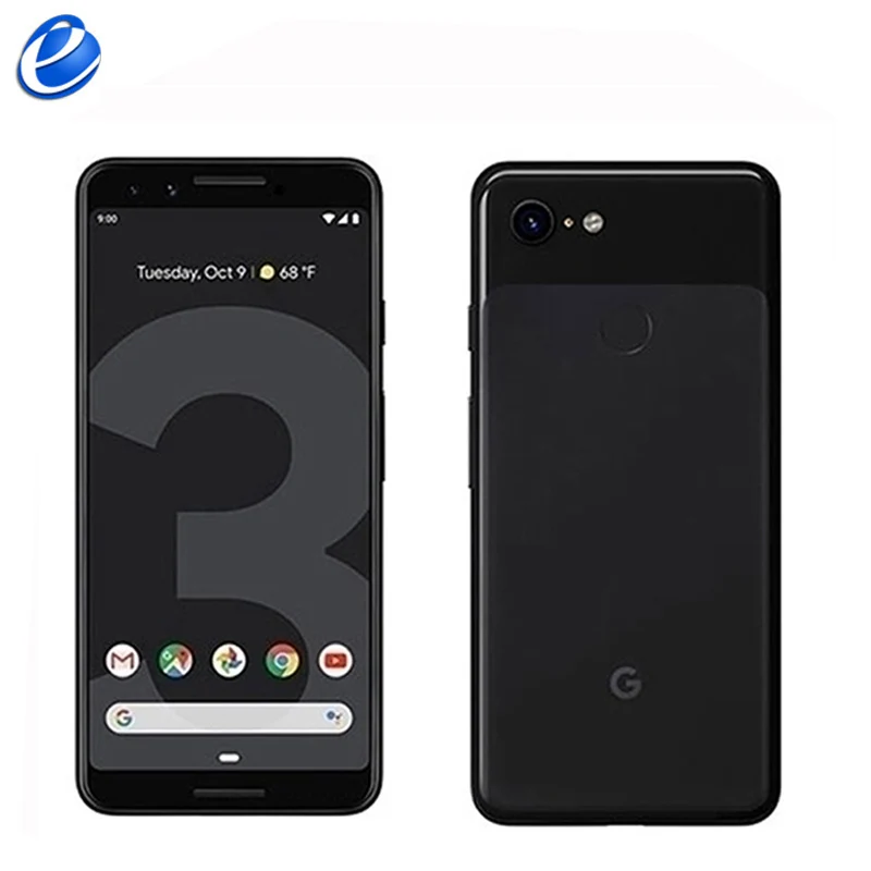 

Original Google Pixel 3 5.5" Octa Core 4GB RAM 64GB 128GB ROM Snapdragon 845 Fingerprint Android Smartphone fast charger