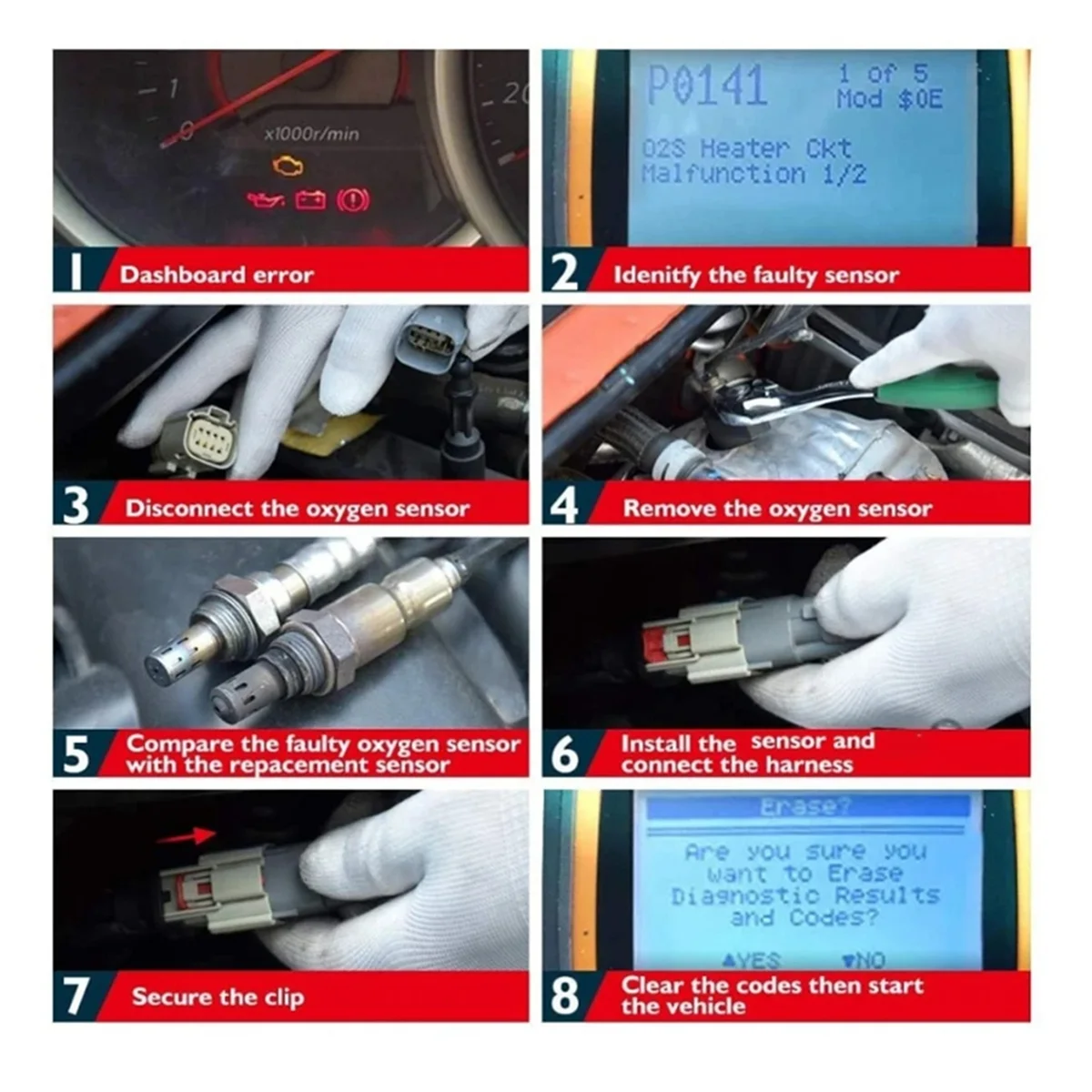 Кислородный датчик 1588A144 Lambda O2 234-4114 для MITSUBISHI ASX LANCER SPORTBACK OUTLANDER SPORT RVR 2.0L 2.4L