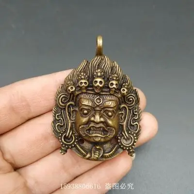 

Изысканный античный латунный Амулет из чистой меди, подвесной орнамент