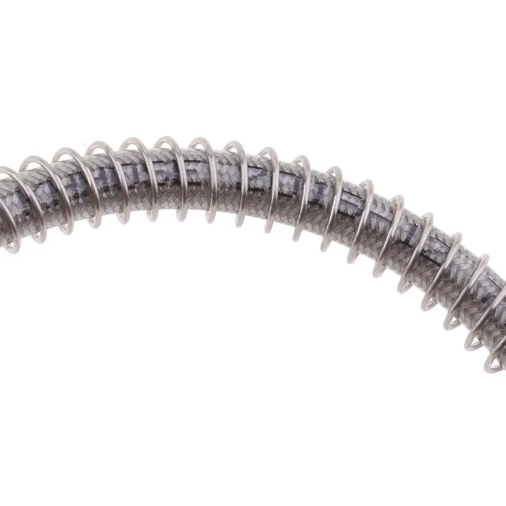 

2x Motorcycle Braided Clutch Brake Clutch Hose Hose Line Hose 30cm Silver