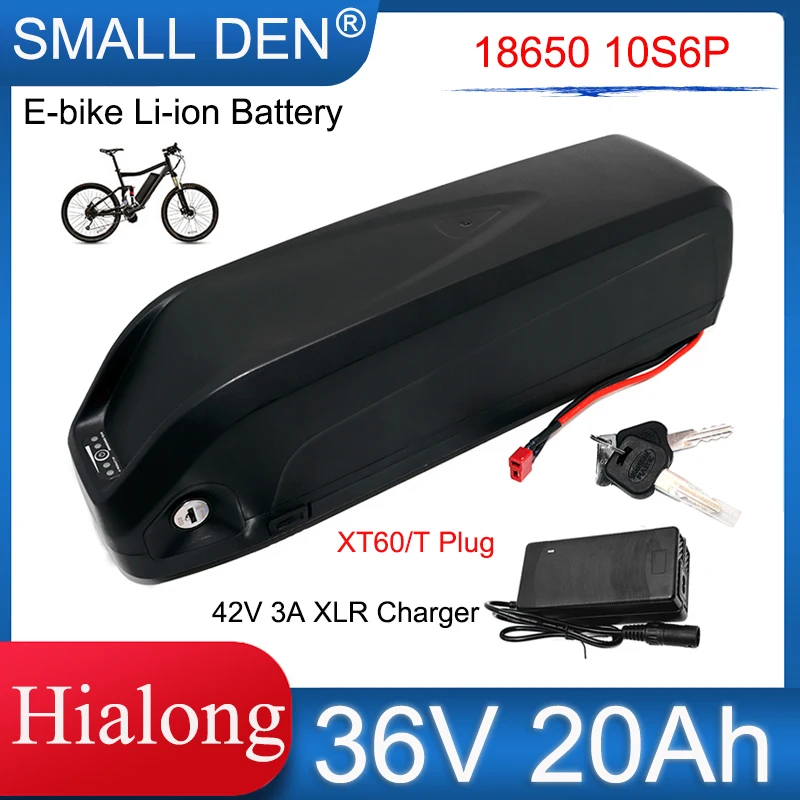 Литий-ионный аккумулятор Hailong для электровелосипеда 36 В 20 Ач 18650 Вт 10S6P 500