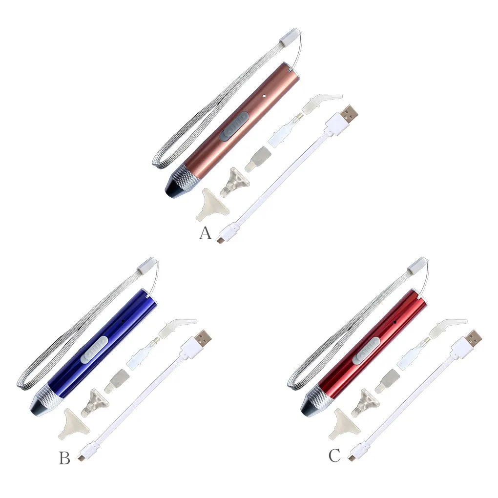 

Crystal Painting Pens USB Rechargeable Sticking Tool Aluminum Alloy Point Drill Pen Cross Stitch Accessories Red