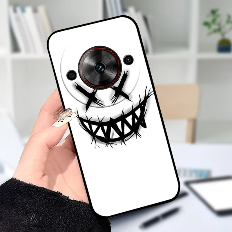 Фото Чехол для телефона ZTE Blade A75 5G Z2357N, мягкий силиконовый защитный чехол из ТПУ с рисунком для Nubia Focus 5G Z2455, противоударный чехол №4