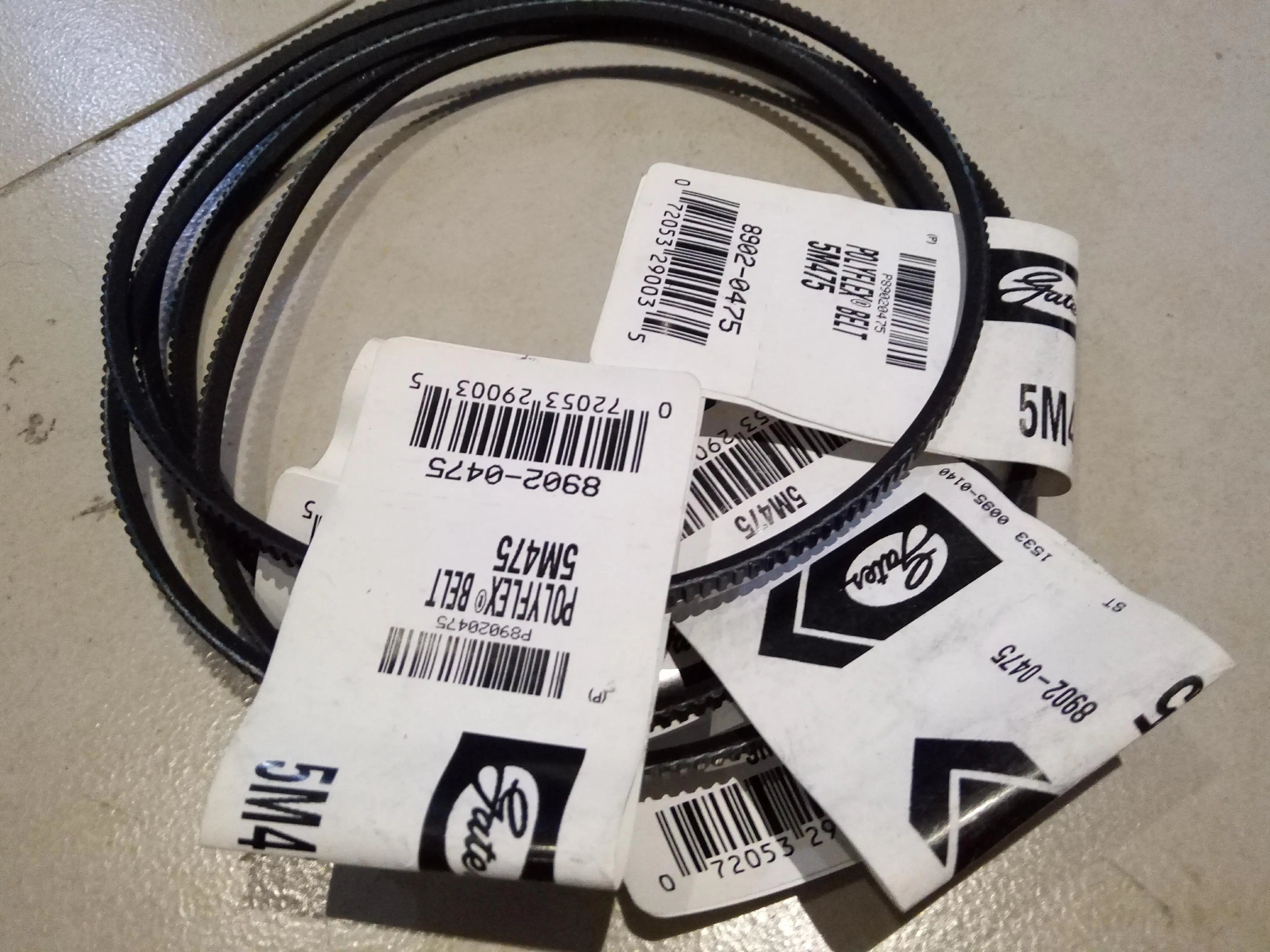 Широкоугольный ремень 5M475 5M487 5M500 5M515 5M530 5M545 ворота V-образный ремень