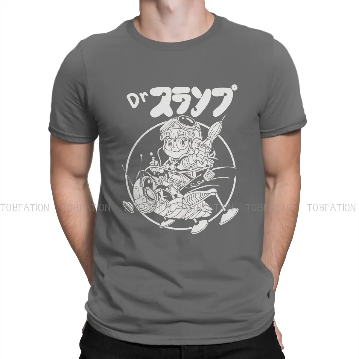 

Мужская футболка Dr. Slump, черная Базовая Толстовка для отдыха, футболка высокого качества, модная пушистая футболка