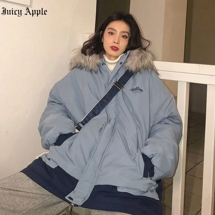 Winter Coat 2022 For Women Parkas Thick Warm Zipper Pockets Long Parka Female Clothing Hooded Padded Jackets Streetwear Outwear