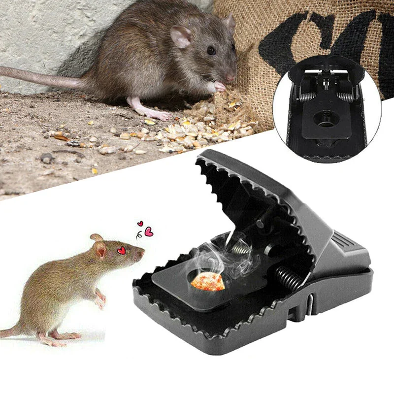 

Reusable Traps Rat Catching Reusable Mouse Traps Bait Snaps Killer Household Practical Tools Garden Outdoor Pest Catcher Kits