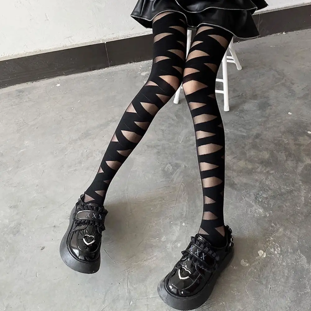 

Удобные колготки JK Chic для ночного клуба, колготки для ночного клуба, обтягивающие колготки для косплея