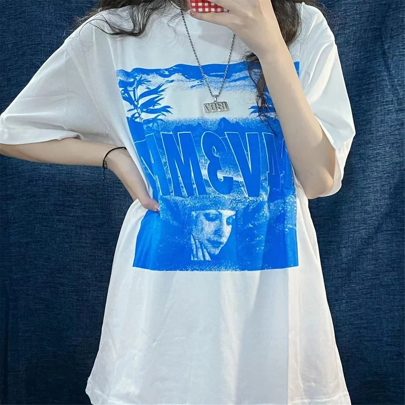 

High Quality Hawaiian Coconut Poster Cavempt Fashion T Shirt Men 1:1 Vintage CAV EMPT C.E Women T-shirt Oversized Tee