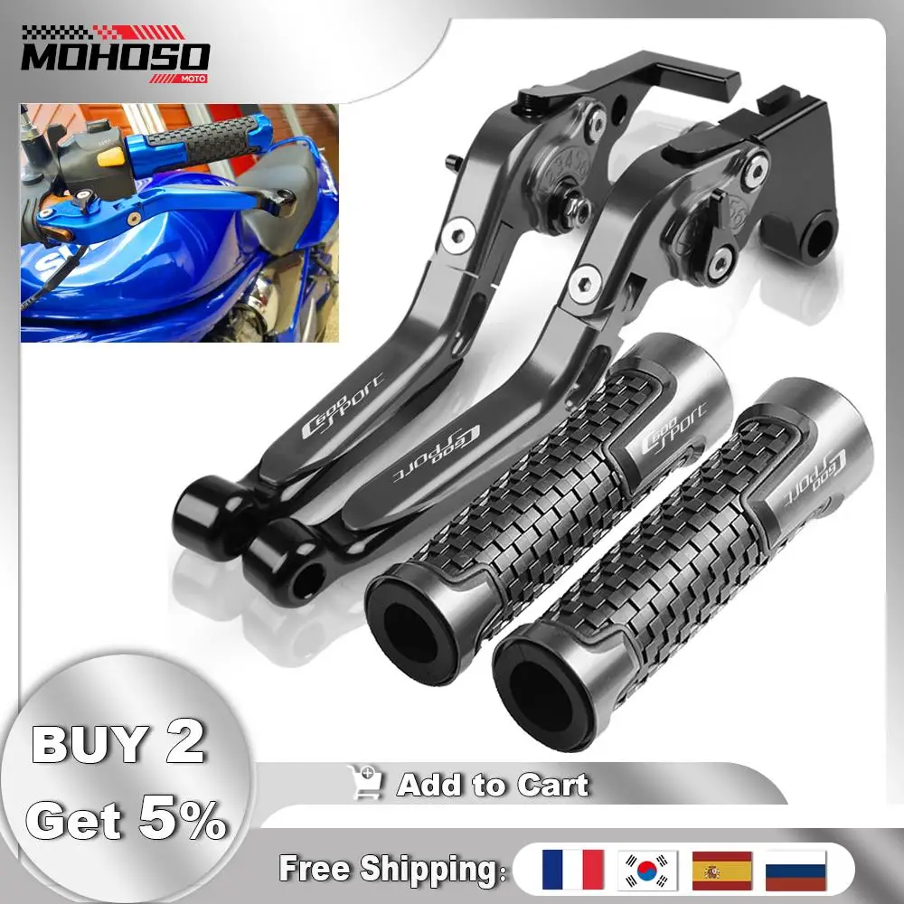 

C600 Sport Adjustable Brake Clutch Levers Handlebar Grips FOR BMW C600SPORT C600 SPORT 2011 2012 2013 2014 2015 Motorcycle Parts
