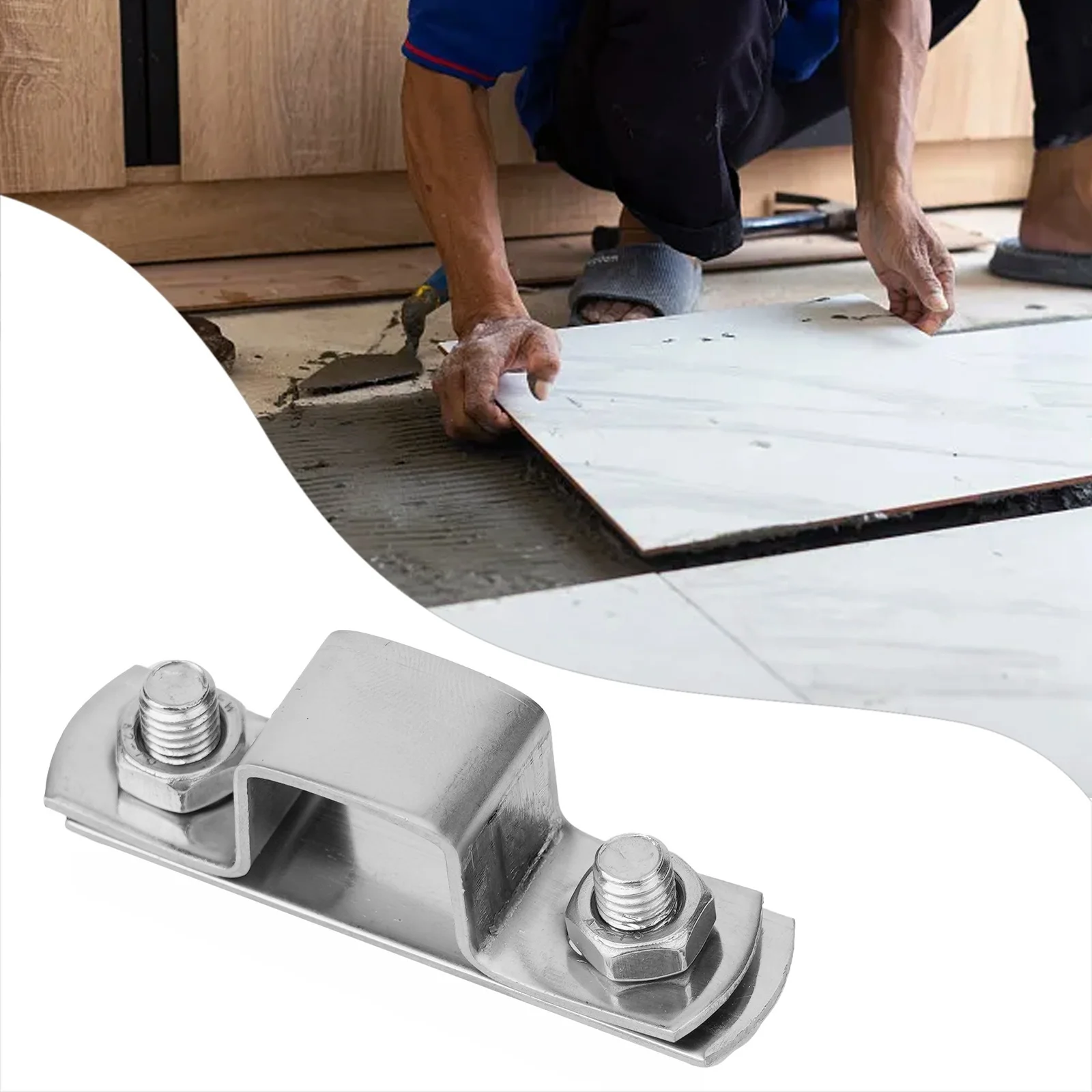 U-образный Соединительный кронштейн из нержавеющей стали 304 держатель обруч Ом