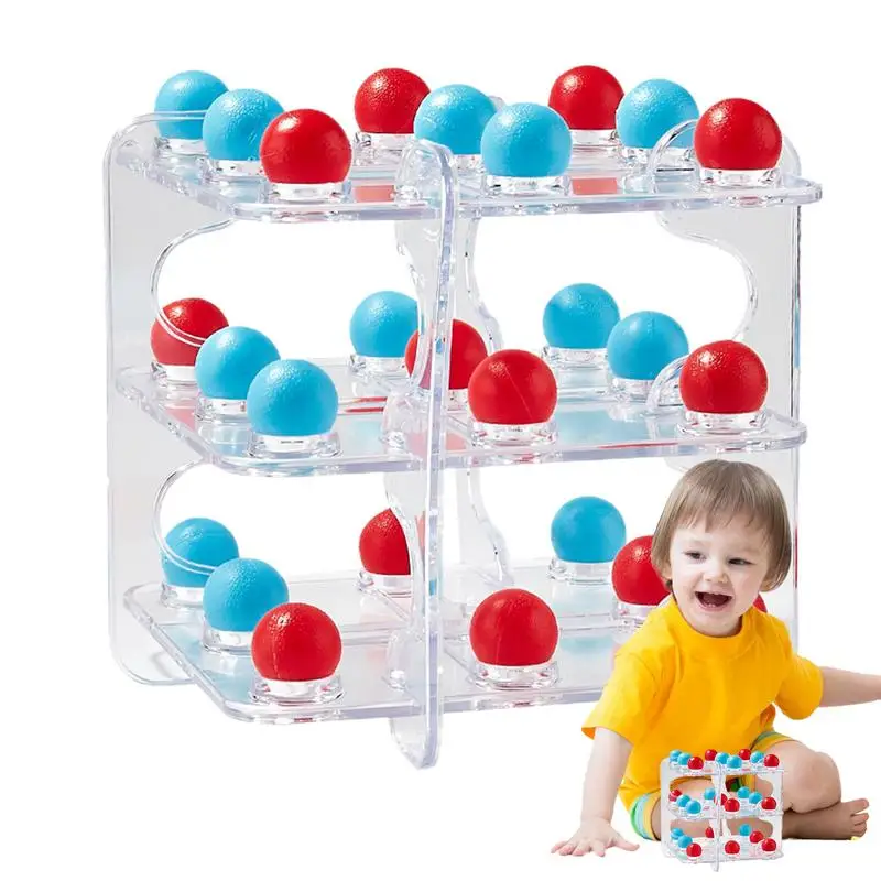 

Family Games 3D Family Marble Game Reusable And Challenging Parent-Child Game Solitaire Board Game For Kids Family