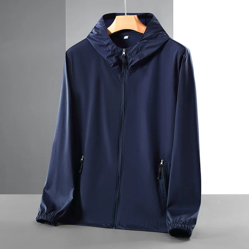 

Женская быстросохнущая тонкая Солнцезащитная летняя куртка большого размера