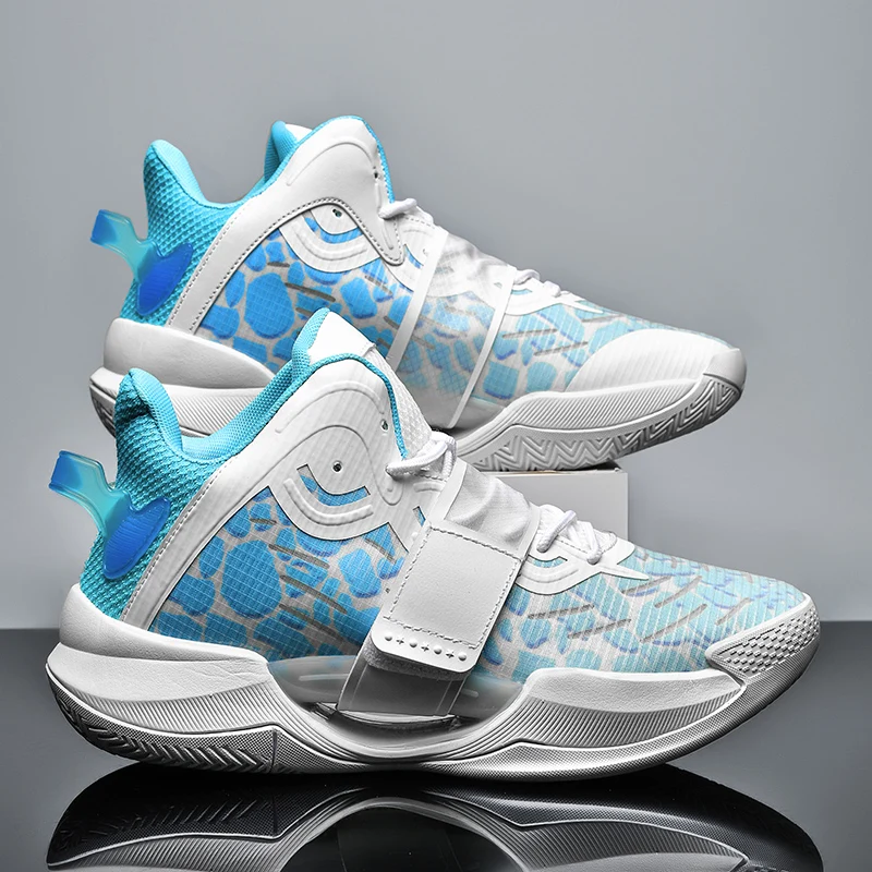 Brand Men's Non-Slip Basketball Shoes Breathable Sports Shoes Comfortable Gym Training Athletic Shoes Boys Basketball Sneakers