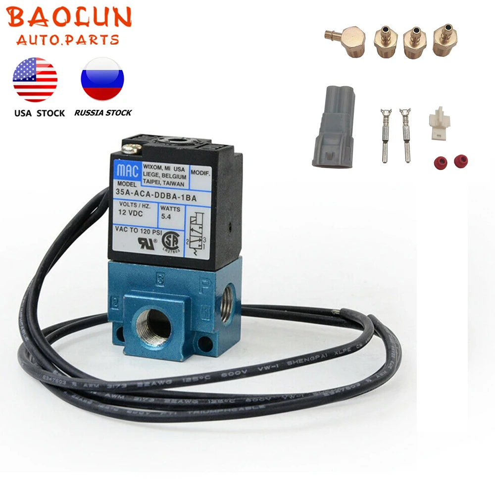 3-портовый электронный электромагнитный клапан с управлением турбо-усилением 5 4