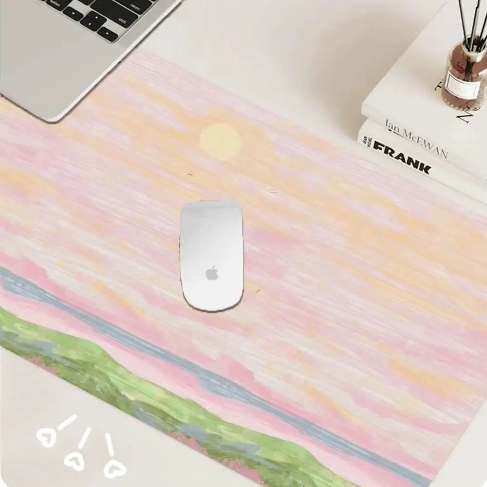 Прекрасный пейзаж Clouds Коврик для мыши планшета Ноутбук xl настольный милый HD