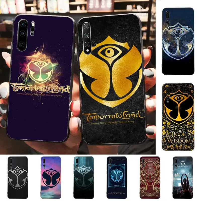

Italian Music Festival TOMORROWLANDS Phone Case for Huawei P30 40 20 10 8 9 lite pro plus Psmart2019
