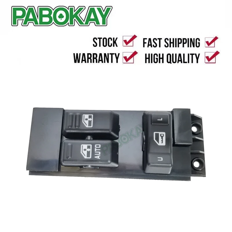 

Master Power Window Door Switch for 1999-2002 GMC & Chevrolet Truck NEW 15047637 19259957
