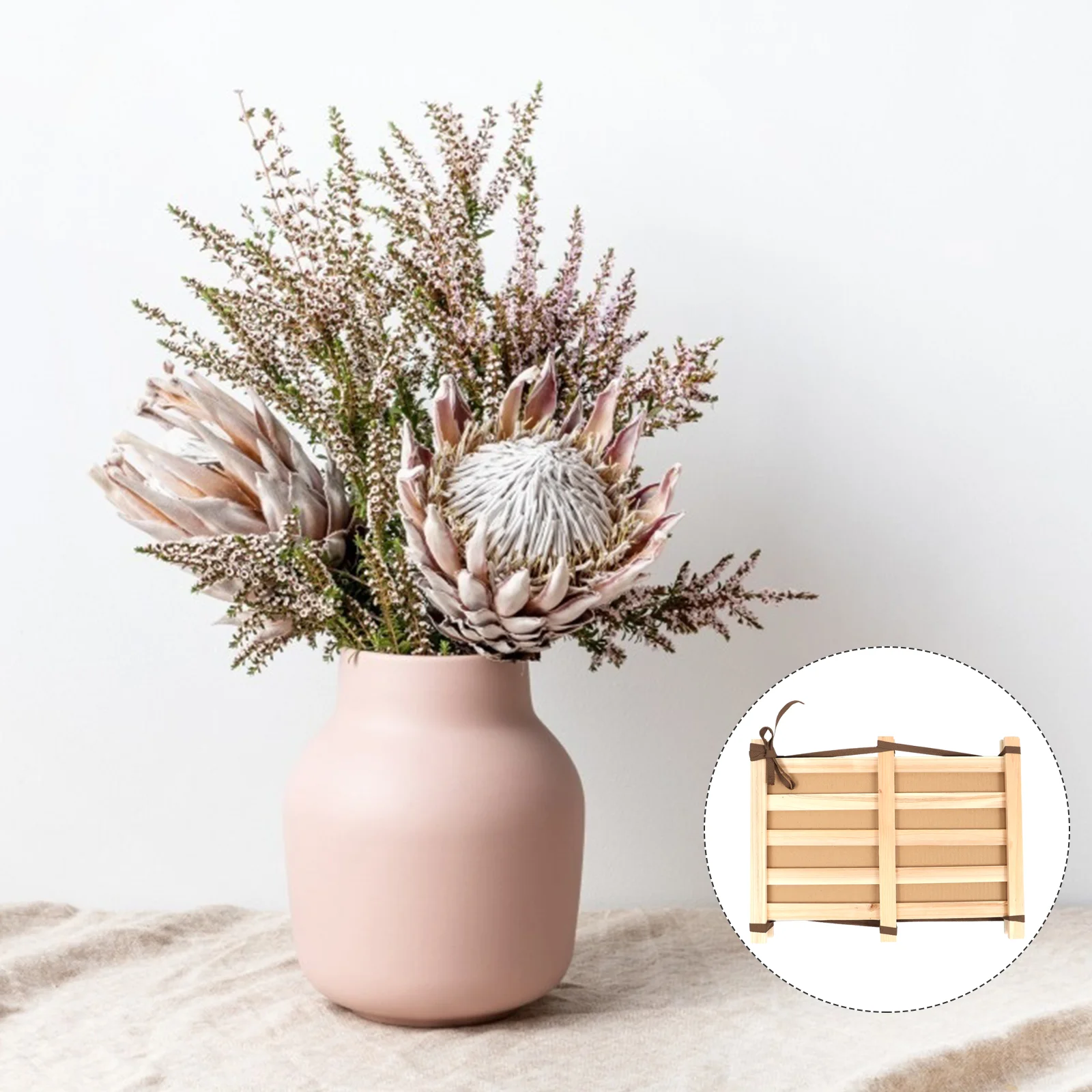 

Specimen Folder Portable Specimens Holder Clip Herbarium Making Tool Stand Bracket Wooden