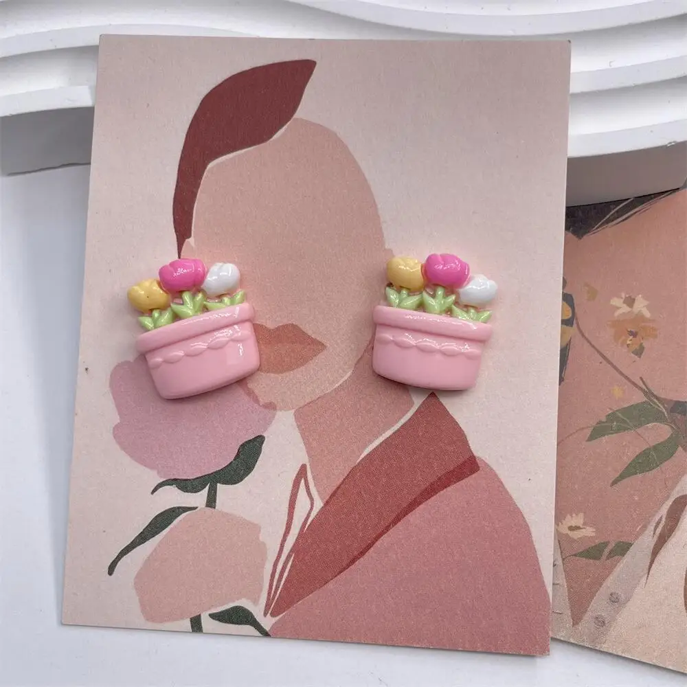 

Кабошон кролик цветок GRHO набор из 10 штук